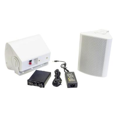 Amplificateur Bluetooth et haut-parleurs étanches